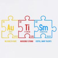 Autism Awareness Puzzle Elements Design Garment-Dyed Sweatshirt