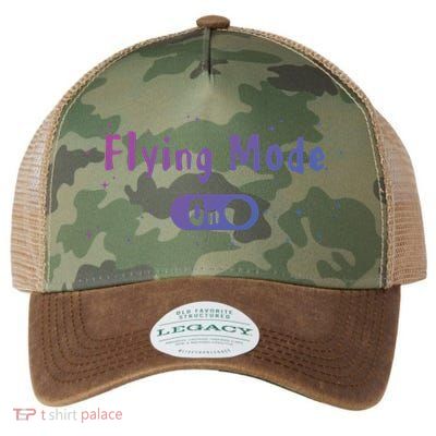 Airplane Airline Pilot Aviation Aircraft Flying Mode Flight Gift Legacy Tie Dye Trucker Hat