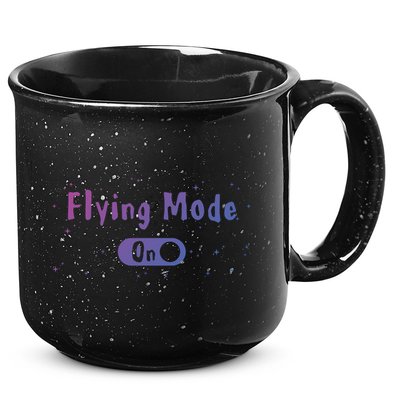 Airplane Airline Pilot Aviation Aircraft Flying Mode Flight Gift 15oz Campfire Ceramic Mug