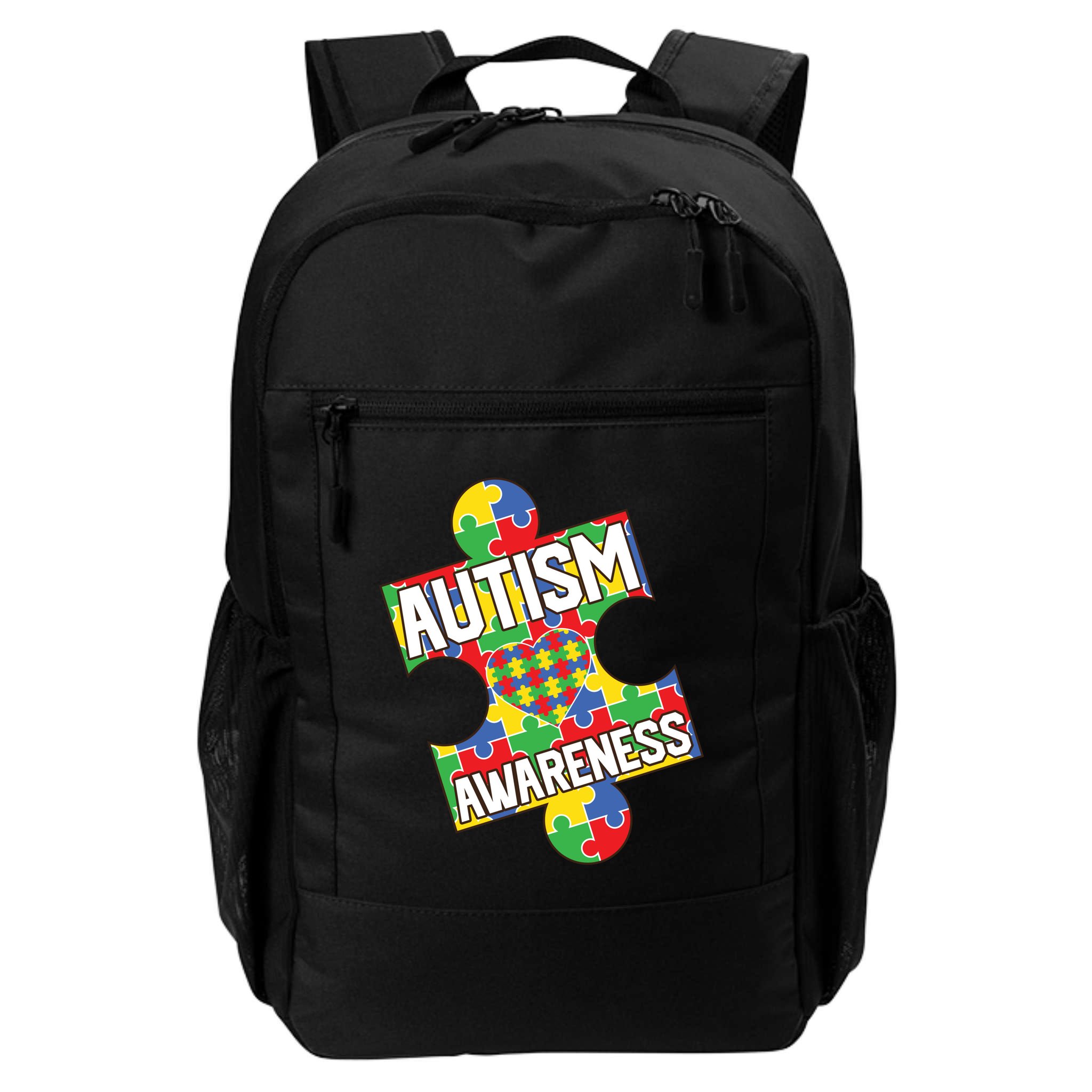 Autism Awareness Puzzle Piece Awareness Backpack