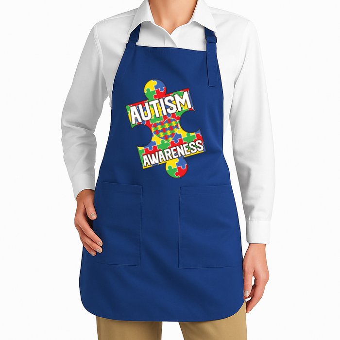 Autism Awareness Puzzle Piece Awareness Apron