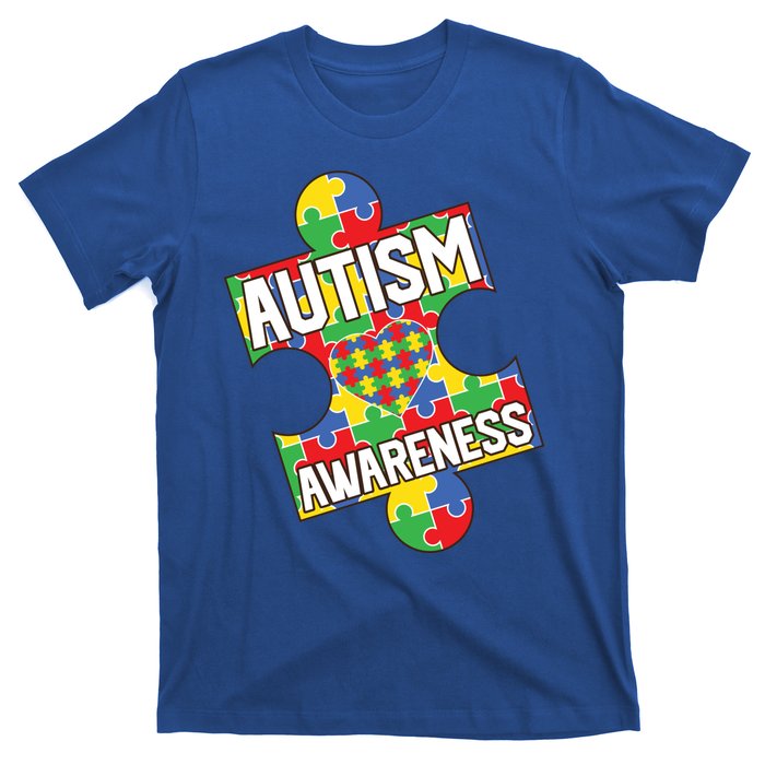 Autism Awareness Puzzle Piece Awareness T-Shirt