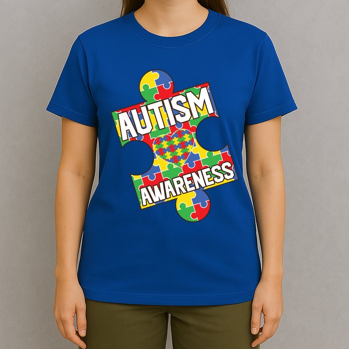 Autism Awareness Puzzle Piece Awareness T-Shirt