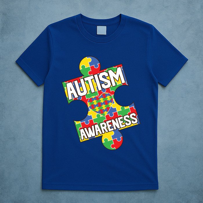 Autism Awareness Puzzle Piece Awareness T-Shirt