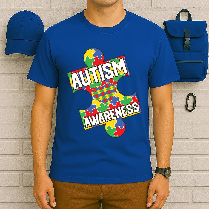 Autism Awareness Puzzle Piece Awareness T-Shirt