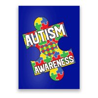 Autism Awareness Puzzle Piece Awareness Poster