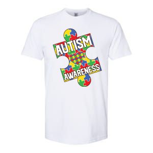 Autism Awareness Puzzle Piece Awareness Softstyle® CVC T-Shirt