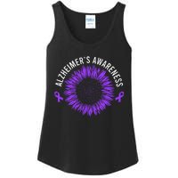 Alzheimer´s Awareness Purple Ribbon Ladies Essential Tank