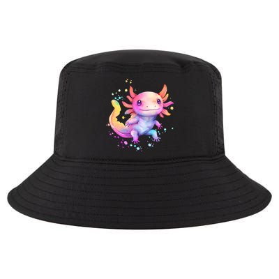 Axolotl Animal Pop Art Cute Axolotl Lover 2 Cool Comfort Performance Bucket Hat
