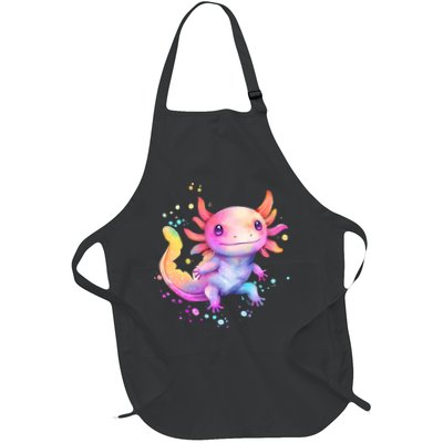 Axolotl Animal Pop Art Cute Axolotl Lover 2 Apron