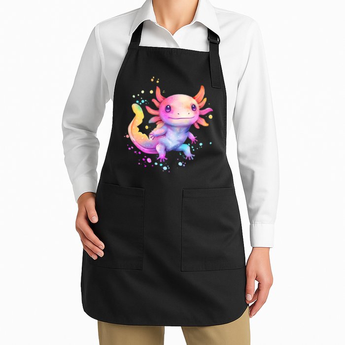 Axolotl Animal Pop Art Cute Axolotl Lover 2 Apron