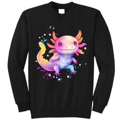 Axolotl Animal Pop Art Cute Axolotl Lover 2 Sweatshirt