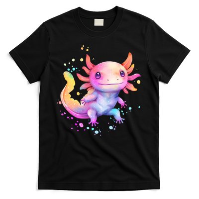 Axolotl Animal Pop Art Cute Axolotl Lover 2 T-Shirt