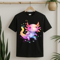 Axolotl Animal Pop Art Cute Axolotl Lover 2 T-Shirt