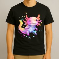 Axolotl Animal Pop Art Cute Axolotl Lover 2 T-Shirt