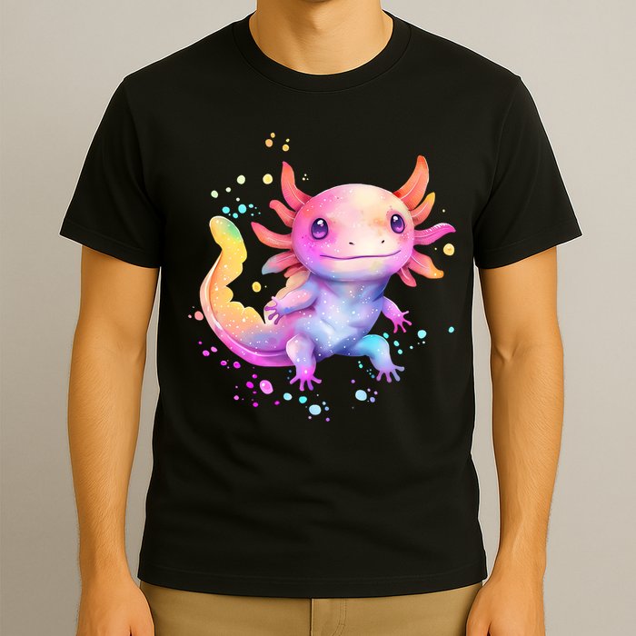 Axolotl Animal Pop Art Cute Axolotl Lover 2 T-Shirt