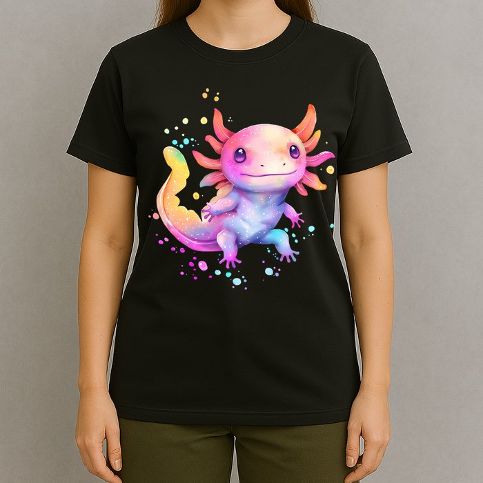 Axolotl Animal Pop Art Cute Axolotl Lover 2 T-Shirt