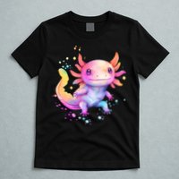 Axolotl Animal Pop Art Cute Axolotl Lover 2 T-Shirt