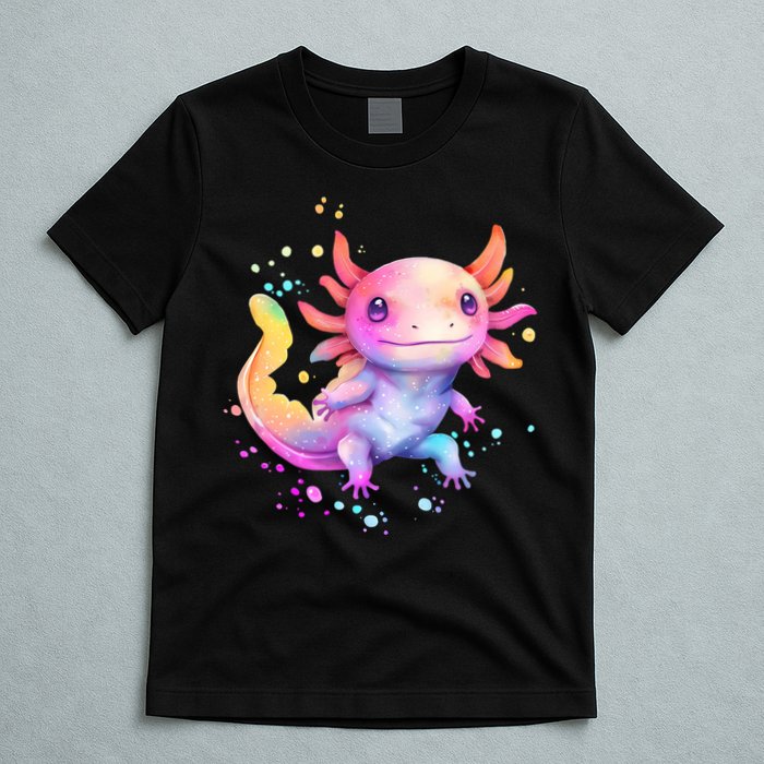 Axolotl Animal Pop Art Cute Axolotl Lover 2 T-Shirt