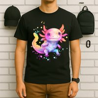 Axolotl Animal Pop Art Cute Axolotl Lover 2 T-Shirt