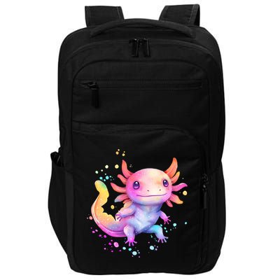Axolotl Animal Pop Art Cute Axolotl Lover 2 Impact Tech Backpack