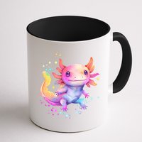Axolotl Animal Pop Art Cute Axolotl Lover 2 Mug