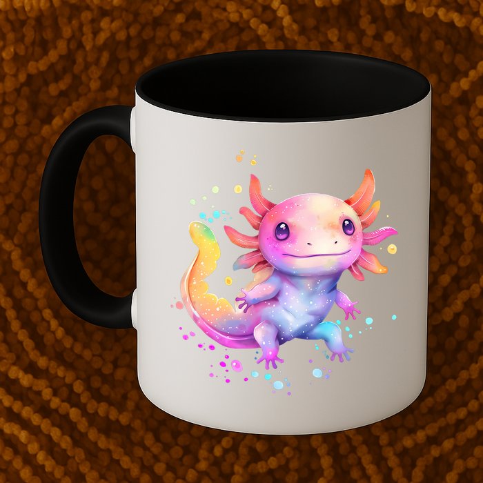 Axolotl Animal Pop Art Cute Axolotl Lover 2 Mug