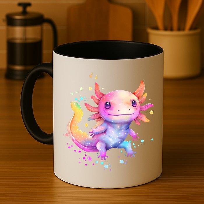 Axolotl Animal Pop Art Cute Axolotl Lover 2 Mug