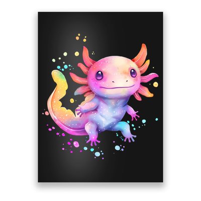 Axolotl Animal Pop Art Cute Axolotl Lover 2 Poster