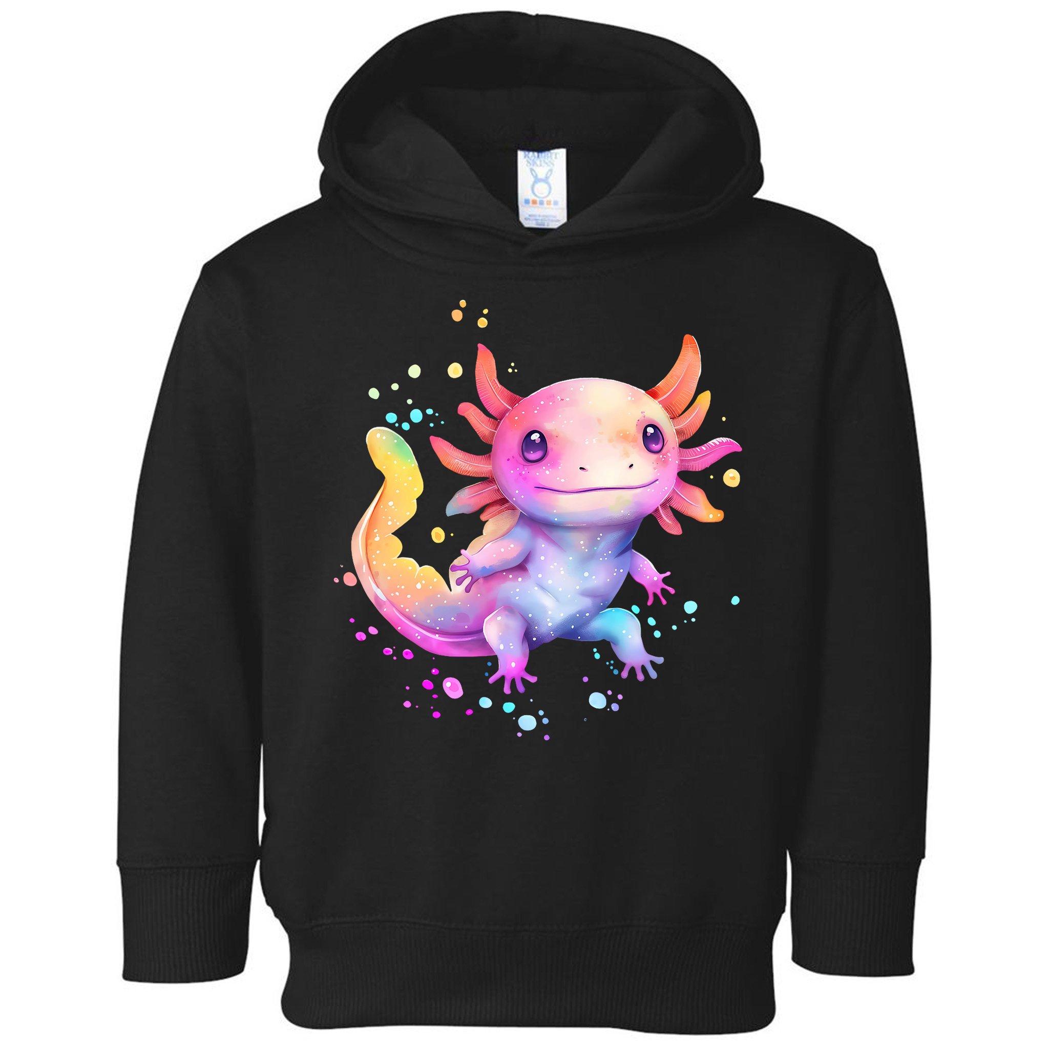 Axolotl Animal Pop Art Cute Axolotl Lover 2 Toddler Hoodie