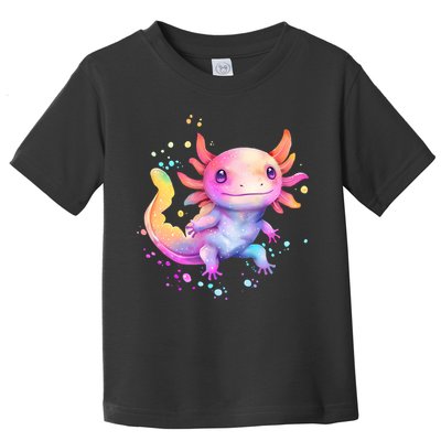 Axolotl Animal Pop Art Cute Axolotl Lover 2 Toddler T-Shirt