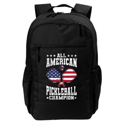 All American Pickleball Champion Patriotic Paddleball Backpack