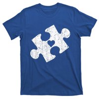 Autism Awareness Puzzle Piece Heart Autistic T-Shirt