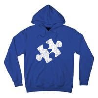 Autism Awareness Puzzle Piece Heart Autistic Tall Hoodie