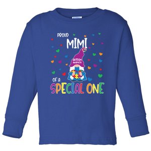 Autism Awareness Proud Mimi Family Matching Gift Toddler Long Sleeve Shirt