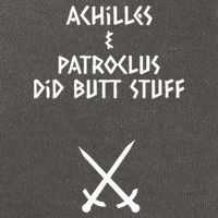 Achilles And Patroclus Did Butt Stuff Cotton Canvas Backpack