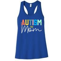 Autism Awareness Proud Autism Mom Cute Gift Women's Racerback Tank