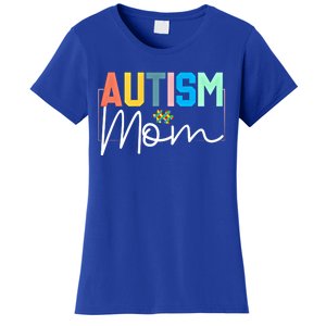 Autism Awareness Proud Autism Mom Cute Gift Women's T-Shirt