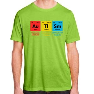 Autism Awareness Periodic Table Elet Asd Support Autistic Gift Adult ChromaSoft Performance T-Shirt