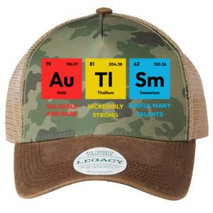 Autism Awareness Periodic Table Elet Asd Support Autistic Gift Legacy Tie Dye Trucker Hat