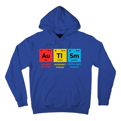 Autism Awareness Periodic Table Elet Asd Support Autistic Gift Hoodie