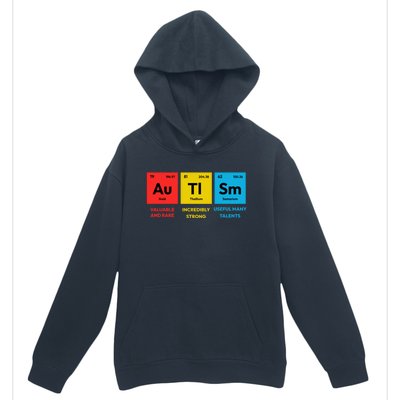 Autism Awareness Periodic Table Elet Asd Support Autistic Gift Urban Pullover Hoodie