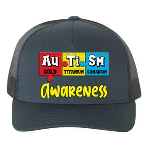 Autism Awareness Puzzle Chemical Elet Periodic Table Cool Gift Yupoong Adult 5-Panel Trucker Hat