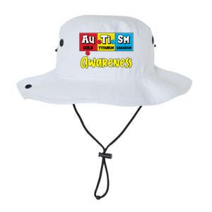 Autism Awareness Puzzle Chemical Elet Periodic Table Cool Gift Legacy Cool Fit Booney Bucket Hat