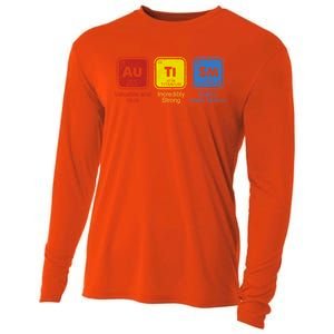 Autism Awareness Puzzle Chemical Elets Cool Gift Cooling Performance Long Sleeve Crew