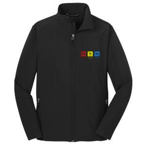 Autism Awareness Puzzle Chemical Elets Cool Gift Core Soft Shell Jacket