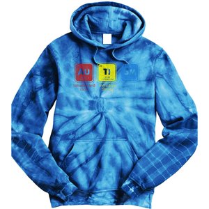 Autism Awareness Puzzle Chemical Elets Cool Gift Tie Dye Hoodie