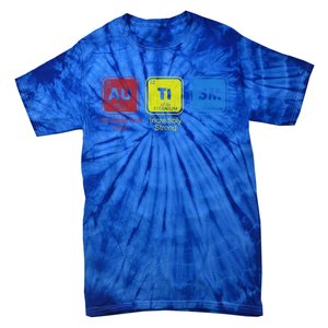 Autism Awareness Puzzle Chemical Elets Cool Gift Tie-Dye T-Shirt