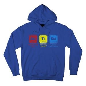 Autism Awareness Puzzle Chemical Elets Cool Gift Tall Hoodie