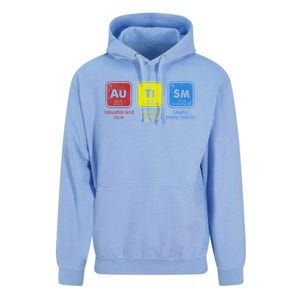 Autism Awareness Puzzle Chemical Elets Cool Gift Unisex Surf Hoodie